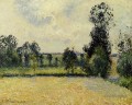 champ d’avoine à eragny 1885 Camille Pissarro paysage